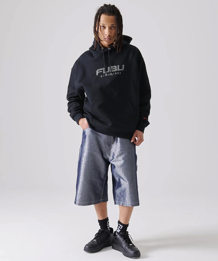 JACKROSE(ジャックローズ) |FUBU/フブ Rhinestone OG Logo Hoodie(MENS)