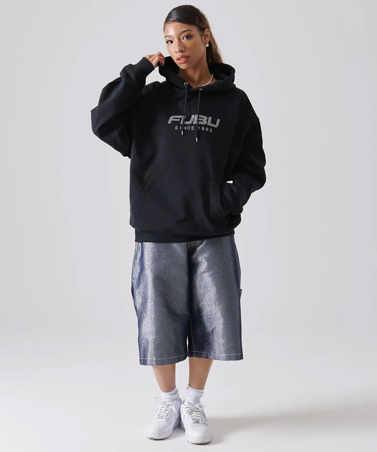 JACKROSE(ジャックローズ) |FUBU/フブ Rhinestone OG Logo Hoodie(MENS)
