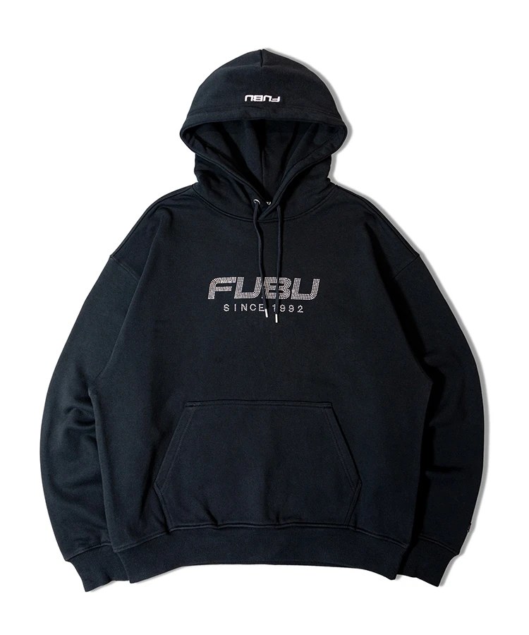 JACKROSE(ジャックローズ) |FUBU/フブ Rhinestone OG Logo Hoodie(MENS)