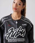 JACKROSE(ジャックローズ) |FUBU/フブ Faux Leather Racing Jacket(MENS)