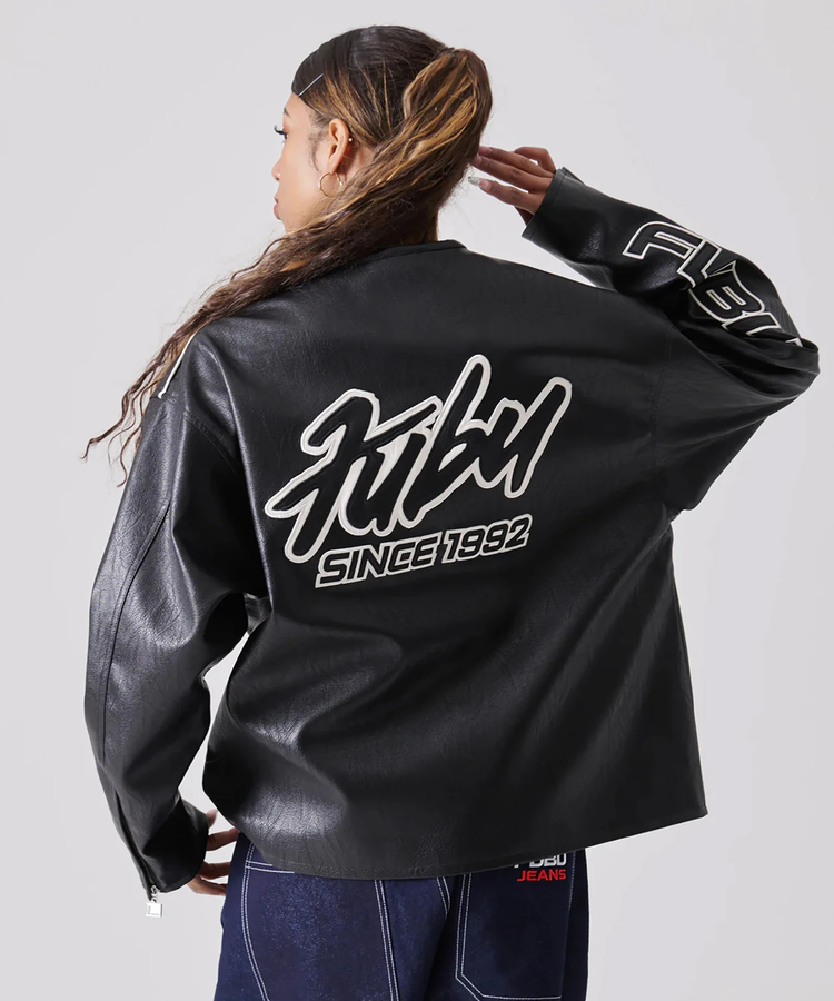 JACKROSE(ジャックローズ) |FUBU/フブ Faux Leather Racing Jacket(MENS)