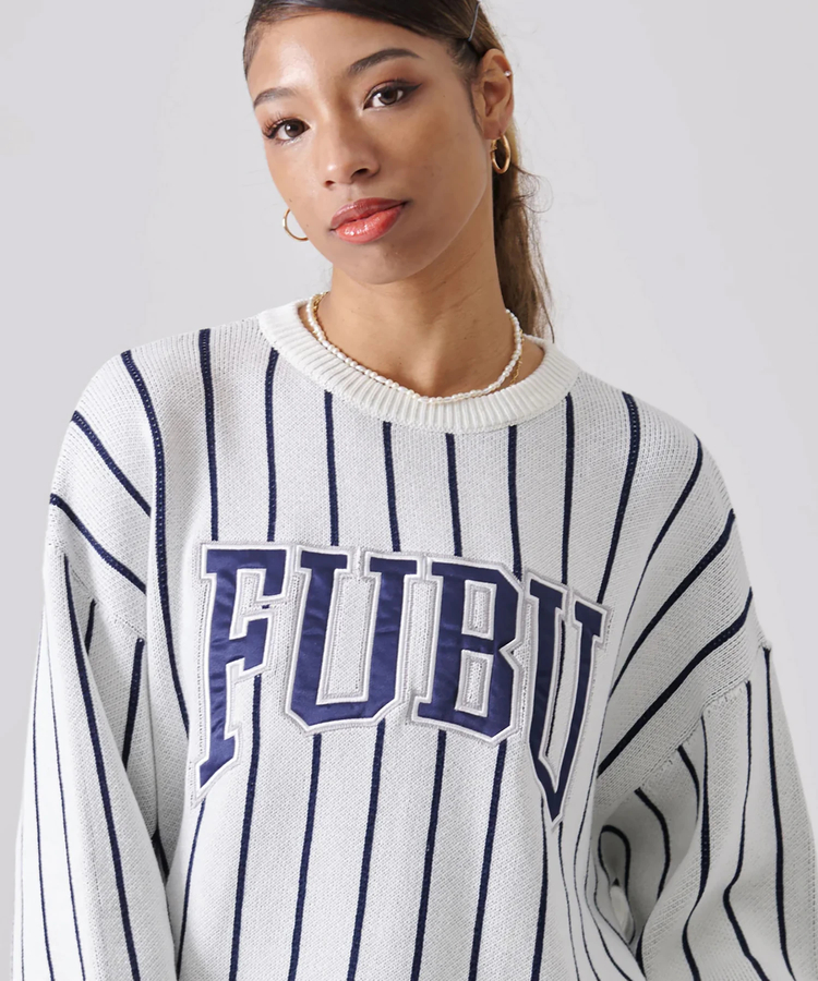 JACKROSE(ジャックローズ) |FUBU/フブ Stripe Knit Pullover(MENS)