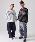 JACKROSE(ジャックローズ) |FUBU/フブ Stripe Knit Pullover(MENS)