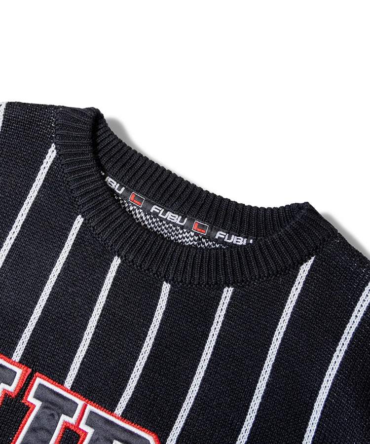 JACKROSE(ジャックローズ) |FUBU/フブ Stripe Knit Pullover(MENS)