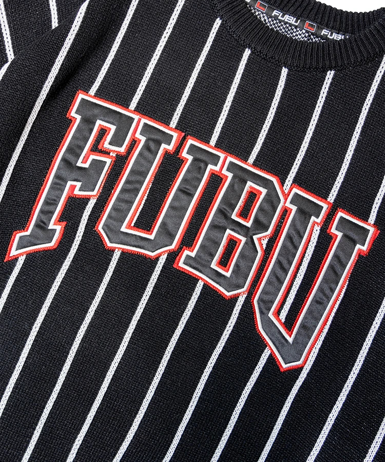 JACKROSE(ジャックローズ) |FUBU/フブ Stripe Knit Pullover(MENS)