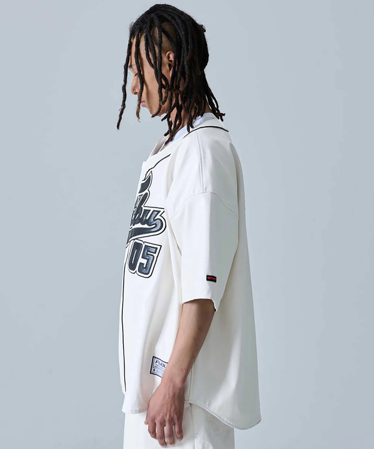 JACKROSE(ジャックローズ) |FUBU/フブ Faux Leather Baseball Shirts SS(MENS)