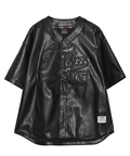 JACKROSE(ジャックローズ) |FUBU/フブ Faux Leather Baseball Shirts SS(MENS)