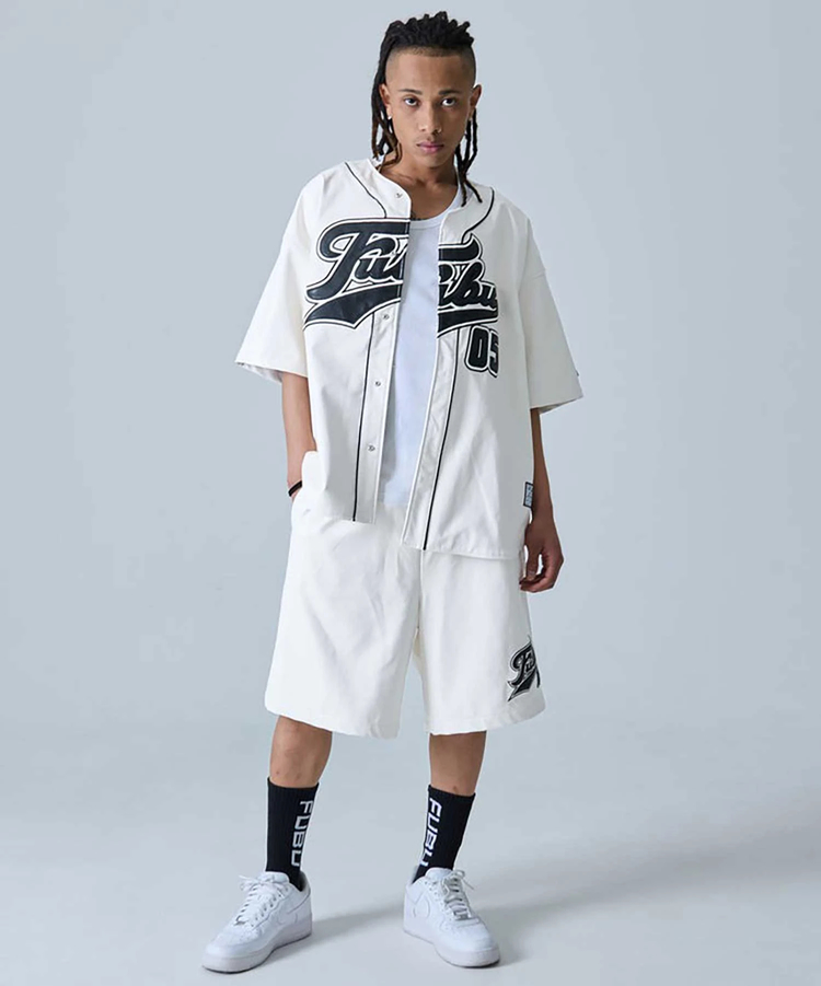 JACKROSE(ジャックローズ) |FUBU/フブ Faux Leather Baseball Shirts SS(MENS)