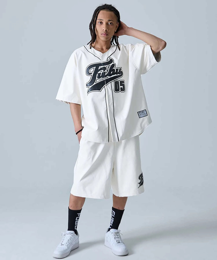 JACKROSE(ジャックローズ) |FUBU/フブ Faux Leather Baseball Shirts SS(MENS)