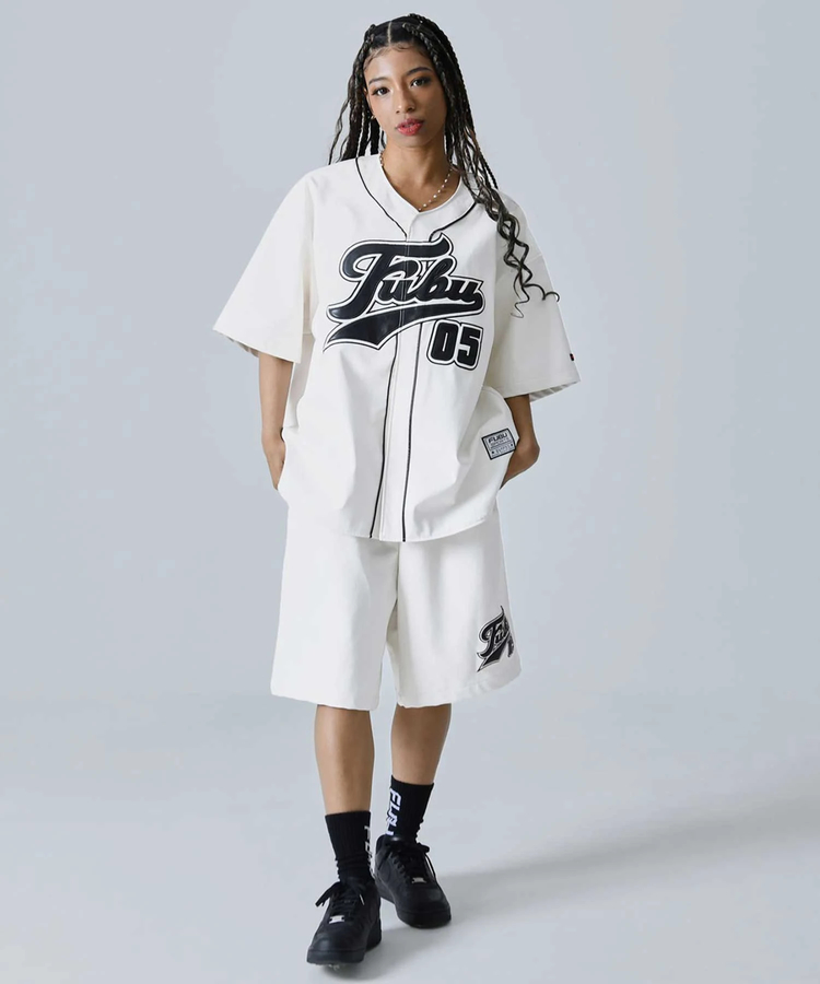 JACKROSE(ジャックローズ) |FUBU/フブ Faux Leather Baseball Shirts SS(MENS)