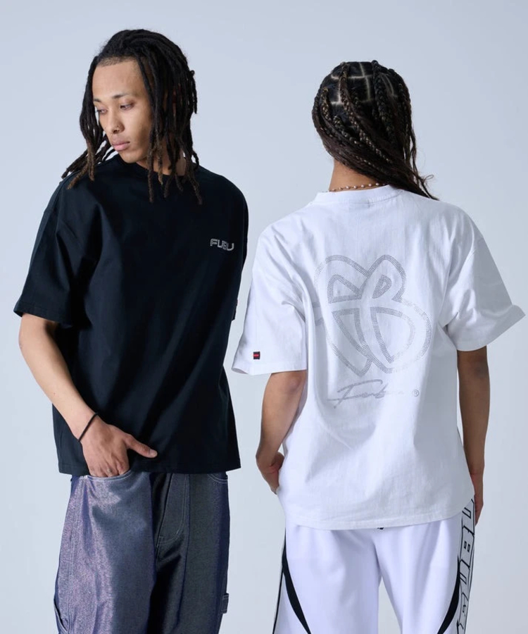 JACKROSE(ジャックローズ) |FUBU/フブ “FB”Rhinestone T-shirts SS(MENS)