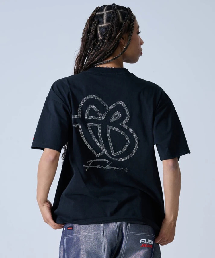 JACKROSE(ジャックローズ) |FUBU/フブ “FB”Rhinestone T-shirts SS(MENS)