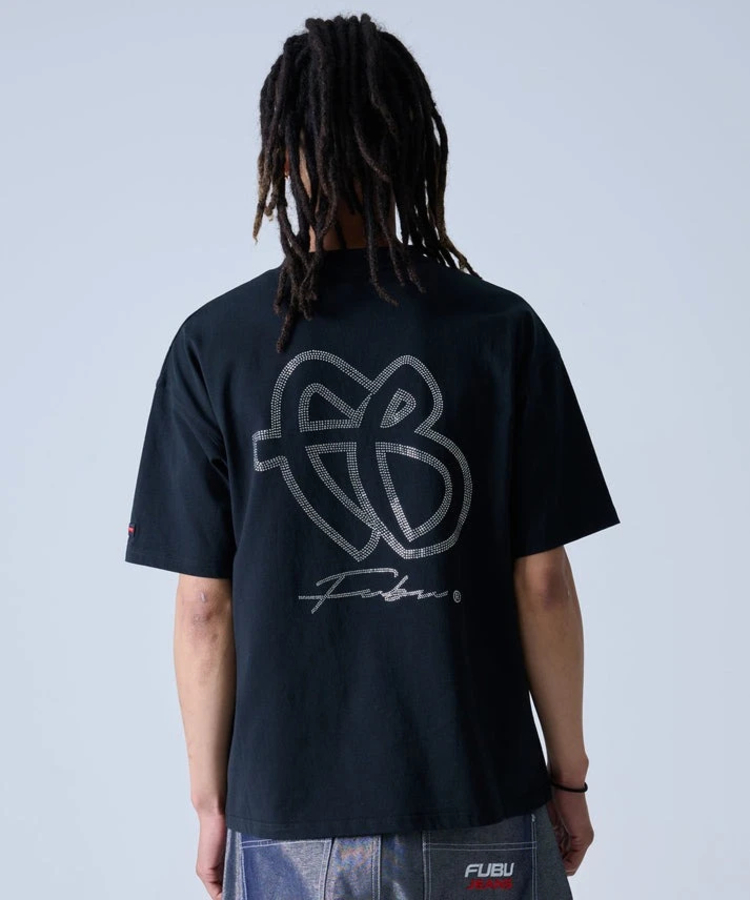 JACKROSE(ジャックローズ) |FUBU/フブ “FB”Rhinestone T-shirts SS(MENS)