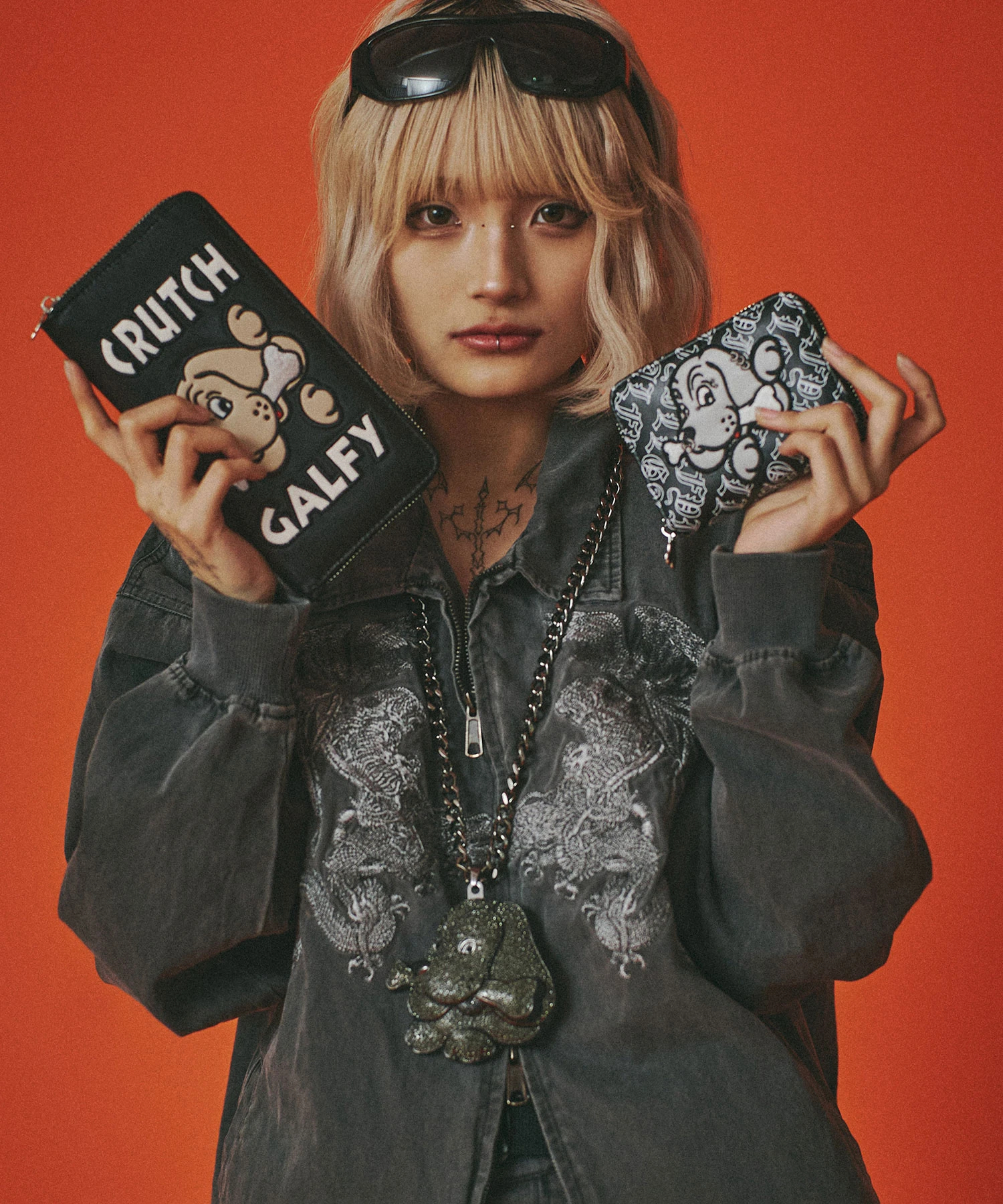 tsuyu様■ GALFY ガルフィー わんわんヤカラ 長財布 犬 30%OFF】GALFY(ガルフィー) “わんわん ヤカラ 長財布