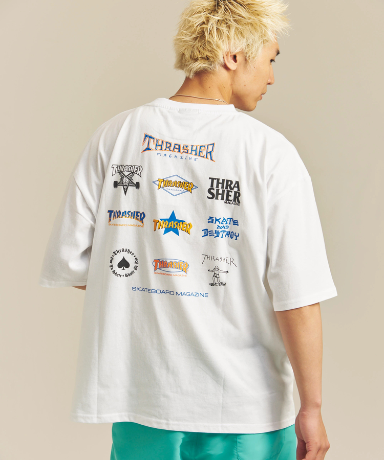 JACKROSE(ジャックローズ) |THRASHER/スラッシャー MULTI LOGO S/S TEE(MENS)