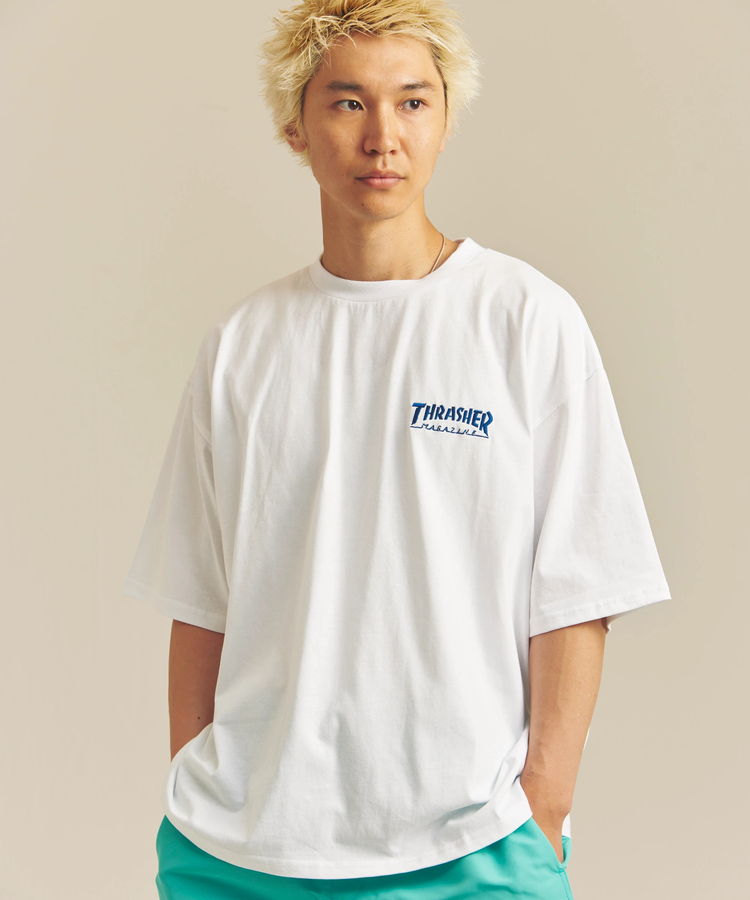 JACKROSE(ジャックローズ) |THRASHER/スラッシャー MULTI LOGO S/S TEE(MENS)