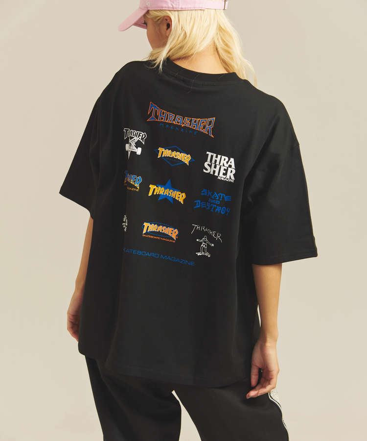 JACKROSE(ジャックローズ) |THRASHER/スラッシャー MULTI LOGO S/S TEE(MENS)