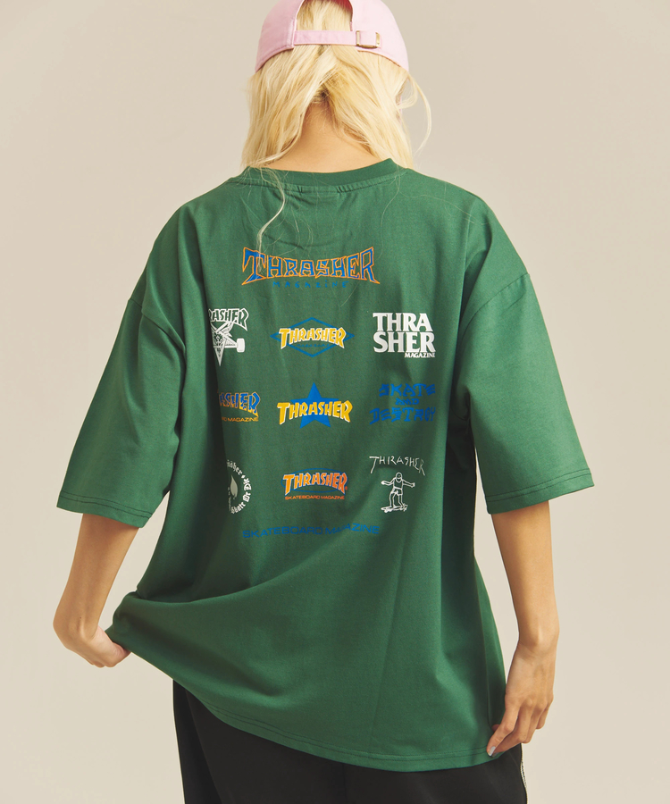 JACKROSE(ジャックローズ) |THRASHER/スラッシャー MULTI LOGO S/S TEE(MENS)
