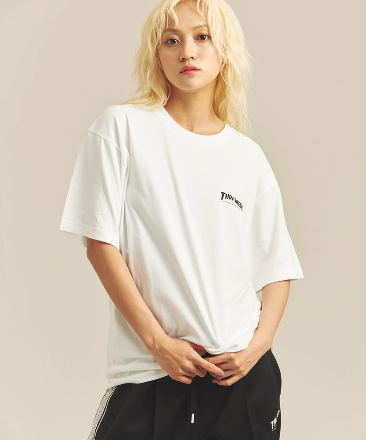 JACKROSE(ジャックローズ) |THRASHER/スラッシャー SK8&DESTROY 6.2oz PREMIUM S/S TEE(MENS)