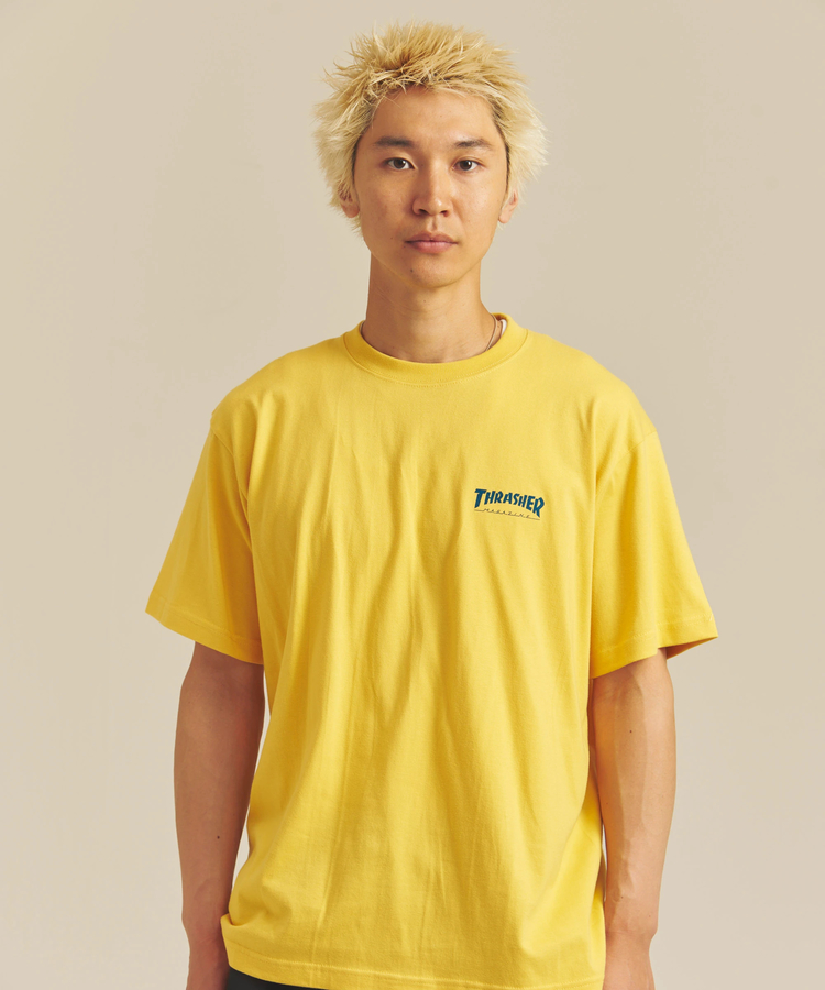 JACKROSE(ジャックローズ) |THRASHER/スラッシャー SK8&DESTROY 6.2oz PREMIUM S/S TEE(MENS)
