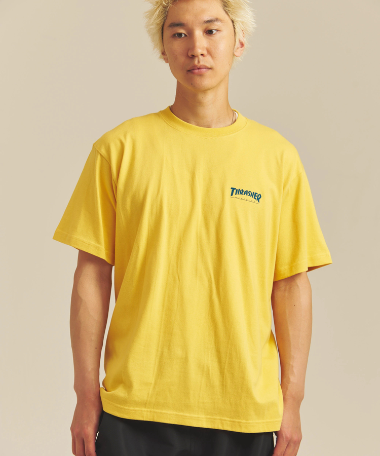JACKROSE(ジャックローズ) |THRASHER/スラッシャー SK8&DESTROY 6.2oz PREMIUM S/S TEE(MENS)