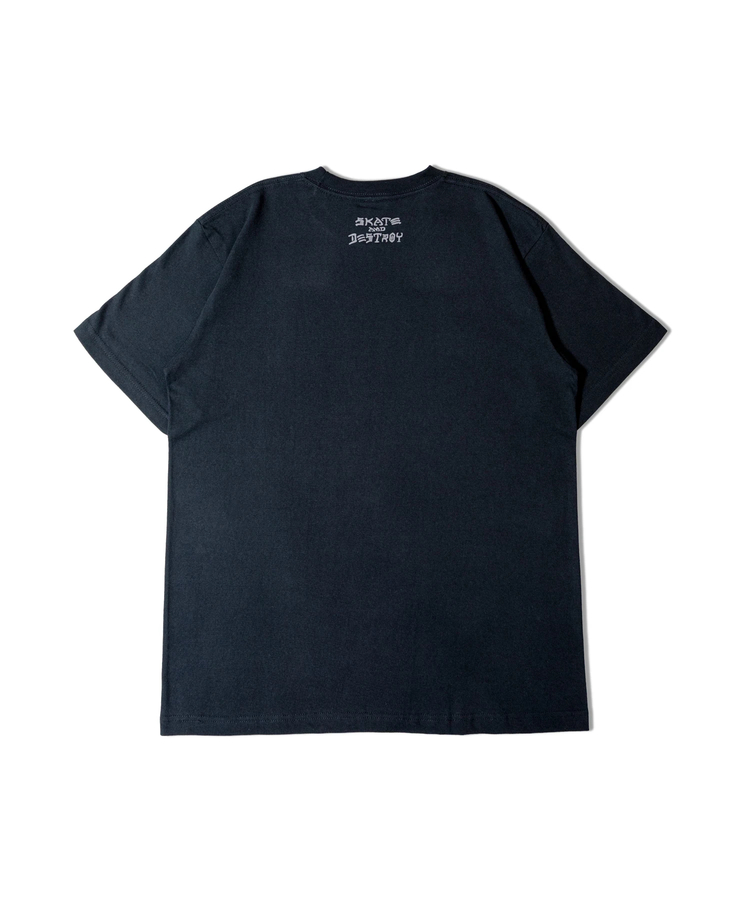 JACKROSE(ジャックローズ) |THRASHER/スラッシャー SK8&DESTROY 6.2oz PREMIUM S/S TEE(MENS)