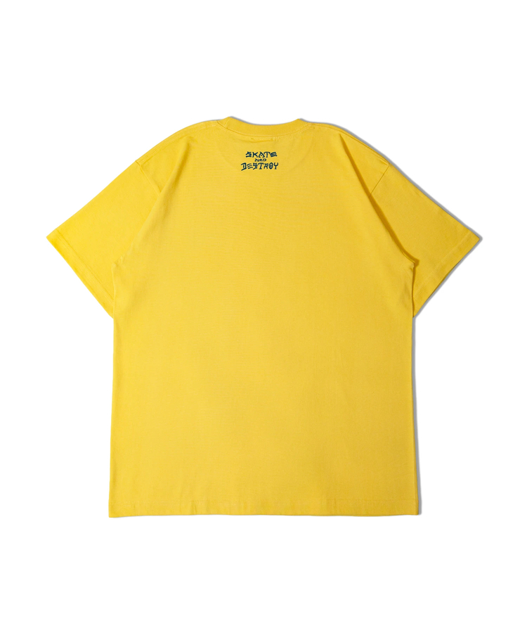 JACKROSE(ジャックローズ) |THRASHER/スラッシャー SK8&DESTROY 6.2oz PREMIUM S/S TEE(MENS)
