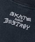 JACKROSE(ジャックローズ) |THRASHER/スラッシャー SK8&DESTROY 6.2oz PREMIUM S/S TEE(MENS)