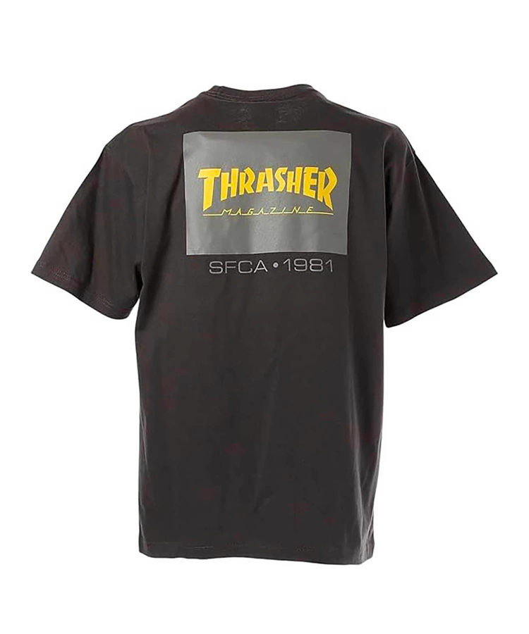 JACKROSE(ジャックローズ) |THRASHER/スラッシャー BOX LOGO 5.6oz S/S TEE(MENS)