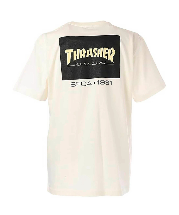 JACKROSE(ジャックローズ) |THRASHER/スラッシャー BOX LOGO 5.6oz S/S TEE(MENS)