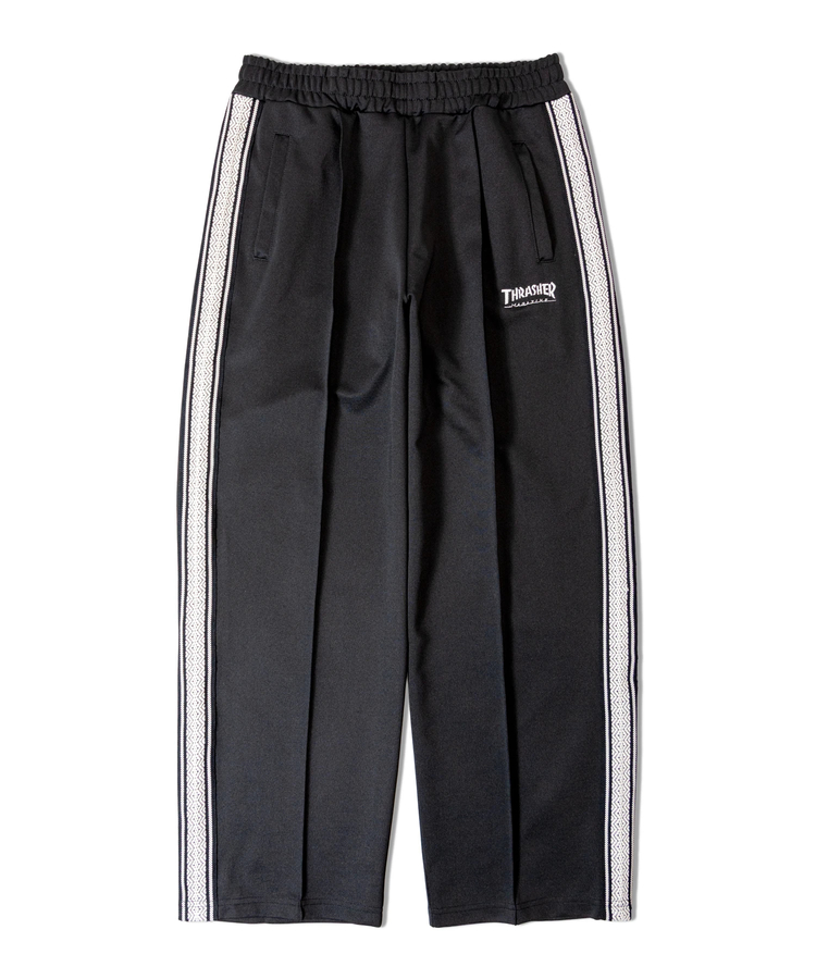 JACKROSE(ジャックローズ) |THRASHER/スラッシャー サイドラインワイドトラックパンツ *セットアップ対応(MENS)