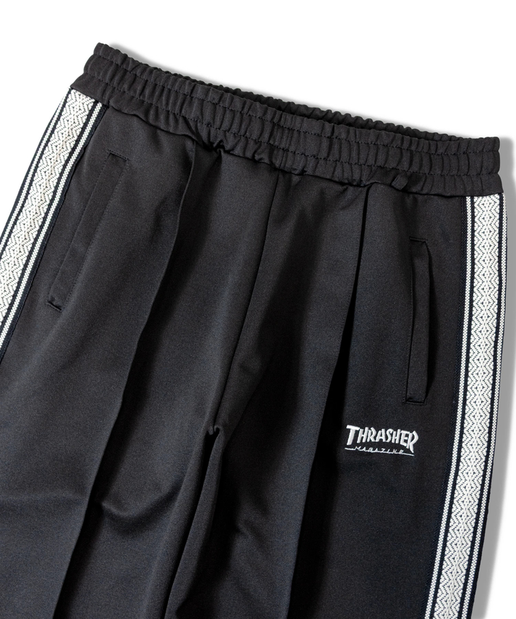 JACKROSE(ジャックローズ) |THRASHER/スラッシャー サイドラインワイドトラックパンツ *セットアップ対応(MENS)