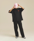 JACKROSE(ジャックローズ) |THRASHER/スラッシャー サイドラインワイドトラックパンツ *セットアップ対応(MENS)