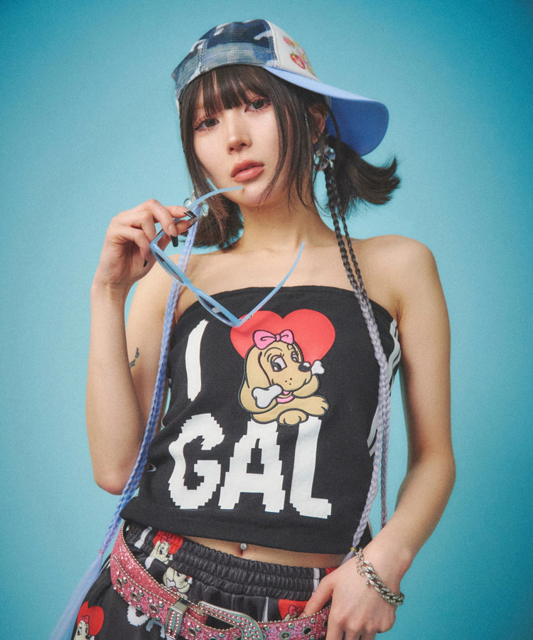 JACKROSE(ジャックローズ) |GALFY/ガルフィー I LOVE GALチューブトップ(WOMENS)