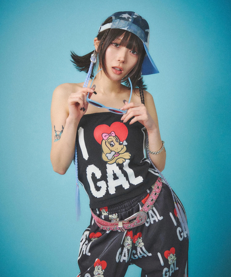 JACKROSE(ジャックローズ) |GALFY/ガルフィー I LOVE GALチューブトップ(WOMENS)
