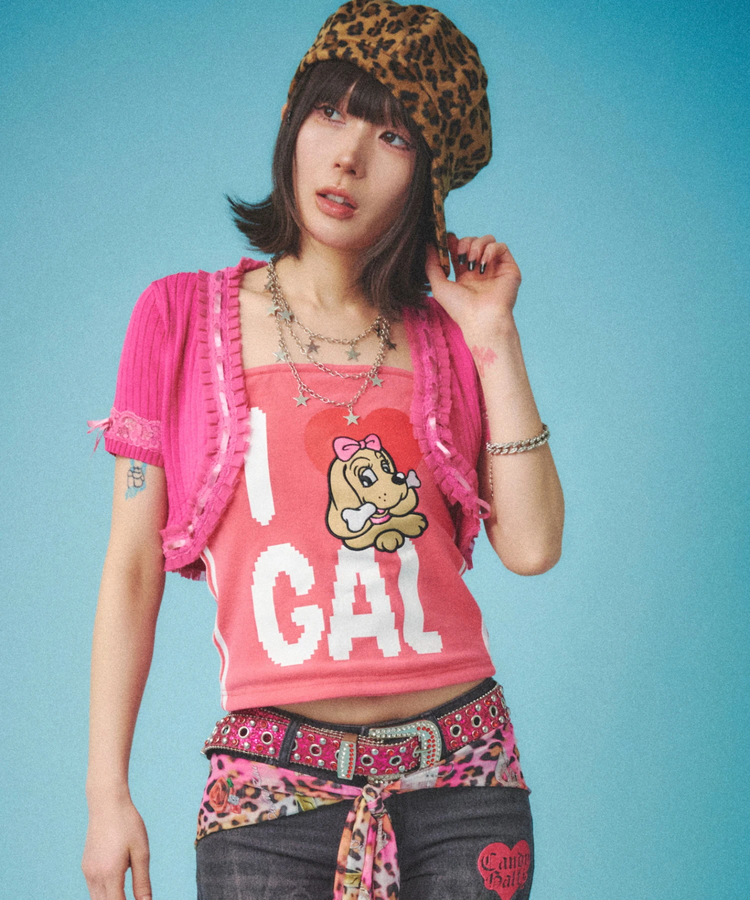 JACKROSE(ジャックローズ) |GALFY/ガルフィー I LOVE GALチューブトップ(WOMENS)