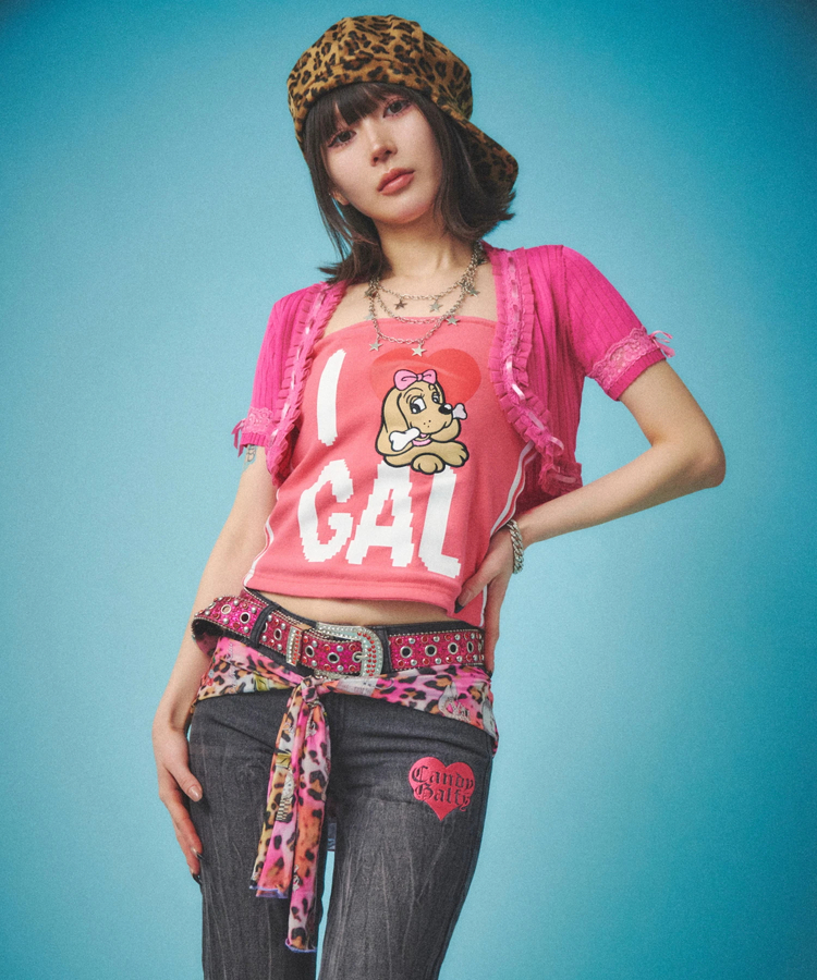 JACKROSE(ジャックローズ) |GALFY/ガルフィー I LOVE GALチューブトップ(WOMENS)