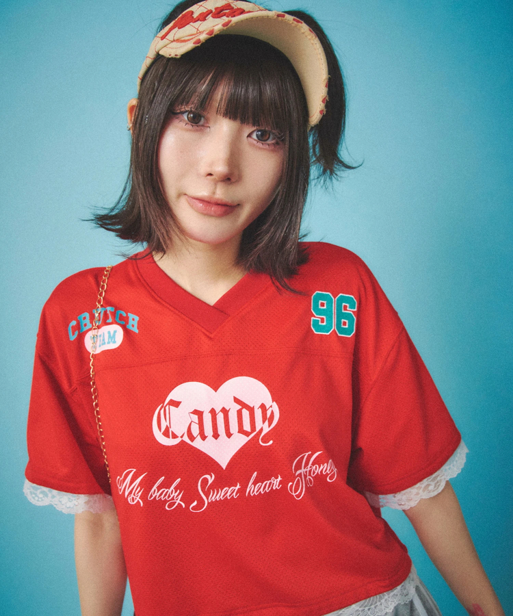 JACKROSE(ジャックローズ) |GALFY/ガルフィー ぷりちぃゲームシャツ SS(WOMENS)