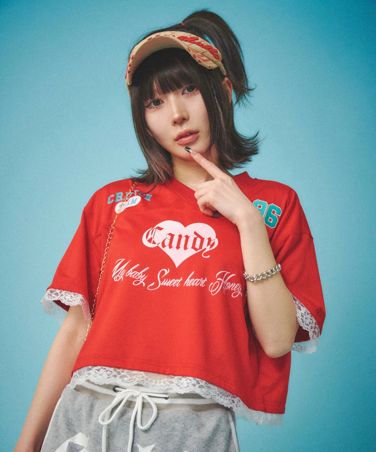 JACKROSE(ジャックローズ) |GALFY/ガルフィー ぷりちぃゲームシャツ SS(WOMENS)