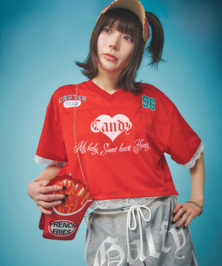 JACKROSE(ジャックローズ) |GALFY/ガルフィー ぷりちぃゲームシャツ SS(WOMENS)