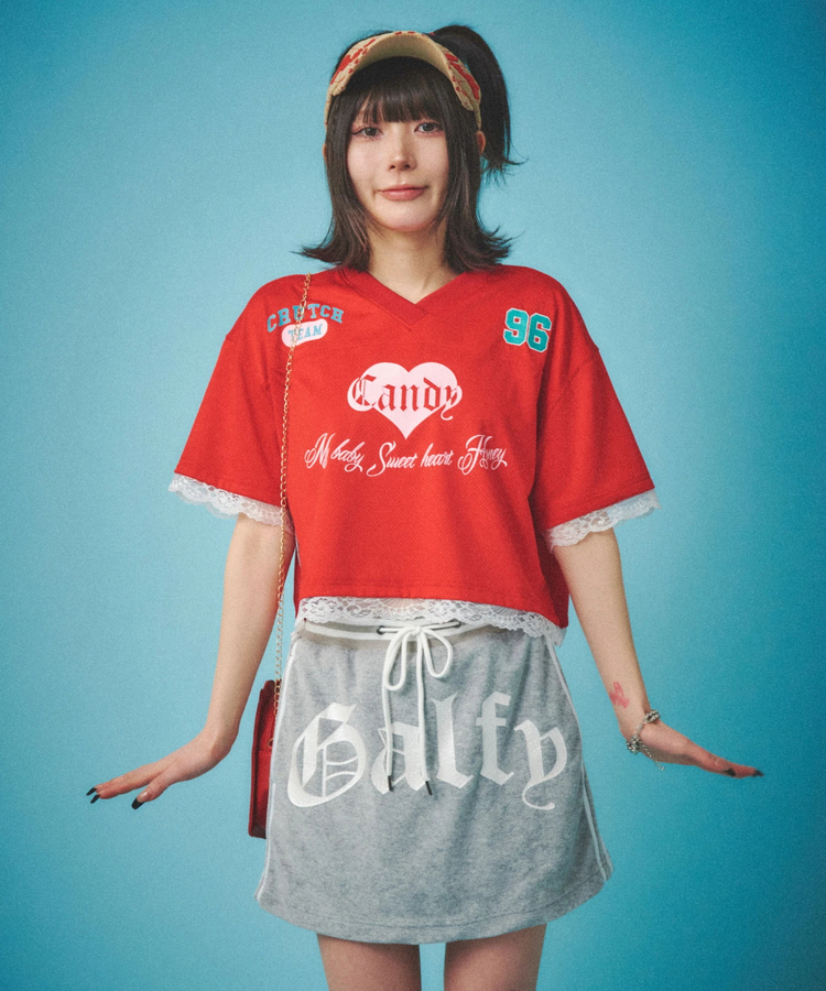 JACKROSE(ジャックローズ) |GALFY/ガルフィー ぷりちぃゲームシャツ SS(WOMENS)