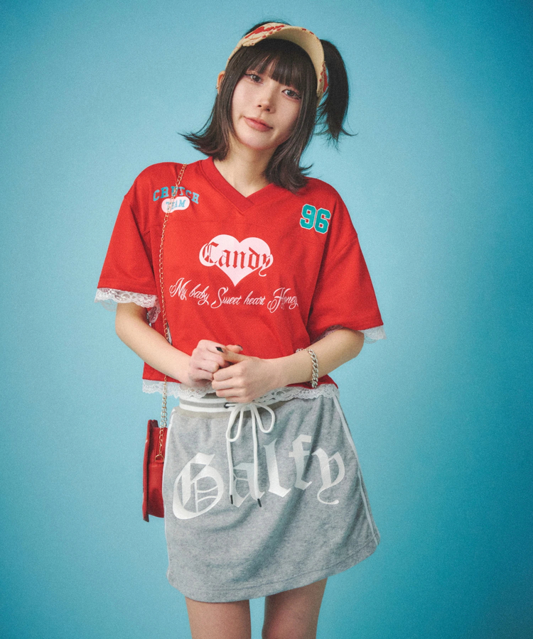 JACKROSE(ジャックローズ) |GALFY/ガルフィー ぷりちぃゲームシャツ SS(WOMENS)