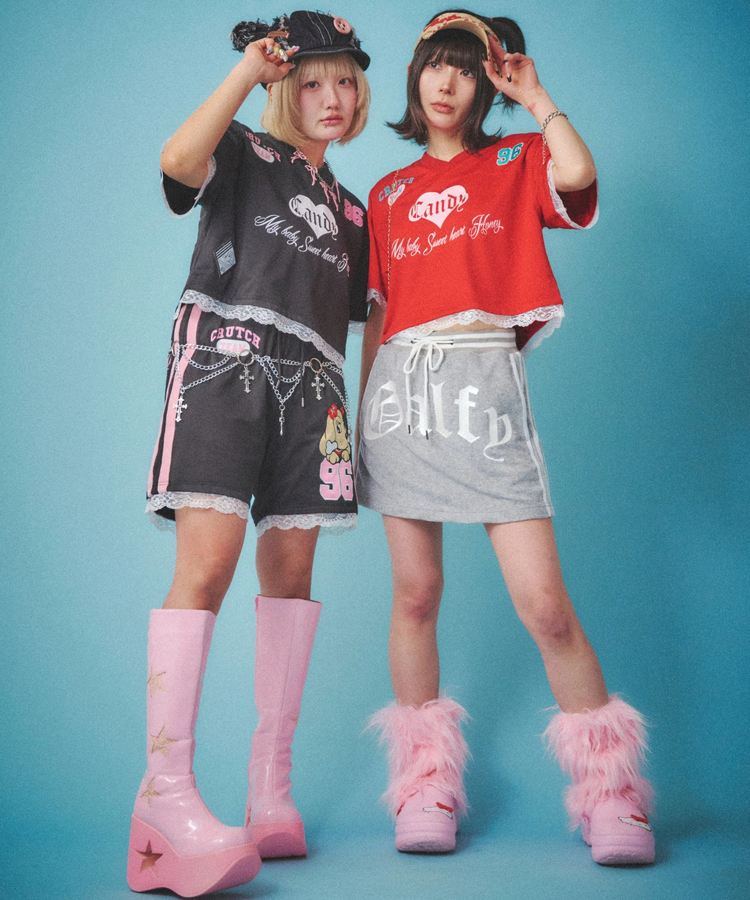 JACKROSE(ジャックローズ) |GALFY/ガルフィー ぷりちぃゲームシャツ SS(WOMENS)