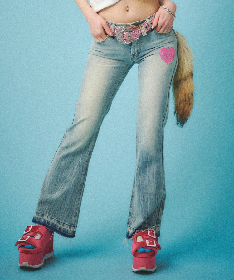 JACKROSE(ジャックローズ) |GALFY/ガルフィー GALローライズフレアデニム(WOMENS)