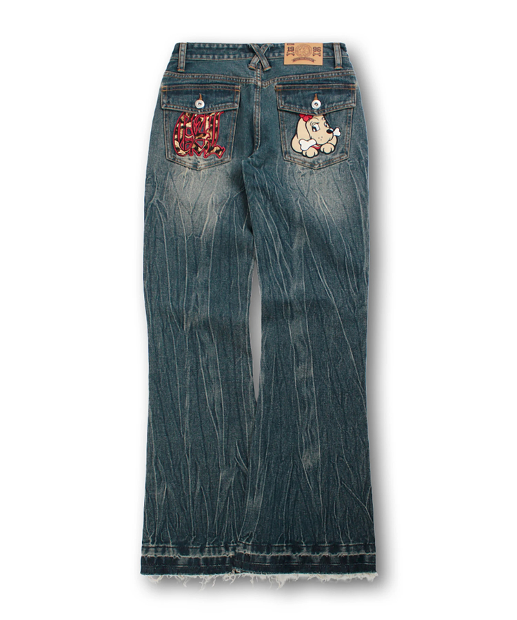 JACKROSE(ジャックローズ) |GALFY/ガルフィー GALローライズフレアデニム(WOMENS)