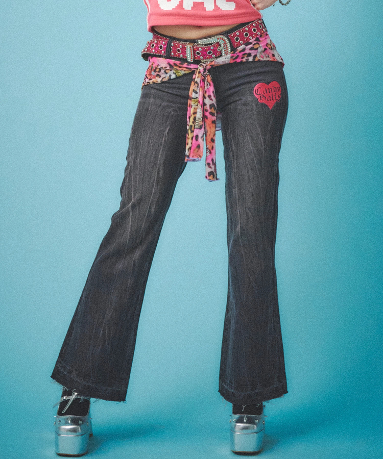 JACKROSE(ジャックローズ) |GALFY/ガルフィー GALローライズフレアデニム(WOMENS)