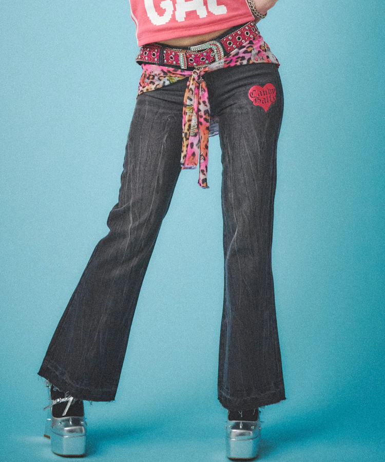 JACKROSE(ジャックローズ) |GALFY/ガルフィー GALローライズフレアデニム(WOMENS)