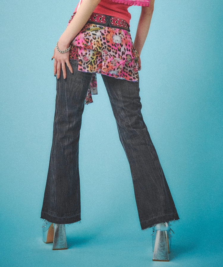 JACKROSE(ジャックローズ) |GALFY/ガルフィー GALローライズフレアデニム(WOMENS)