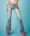 JACKROSE(ジャックローズ) |GALFY/ガルフィー GALローライズフレアデニム(WOMENS)
