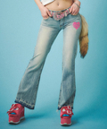 JACKROSE(ジャックローズ) |GALFY/ガルフィー GALローライズフレアデニム(WOMENS)